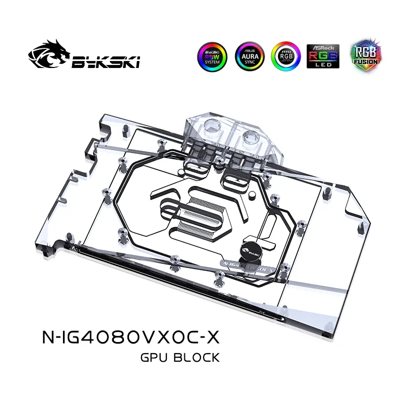 Bykski GPU-Block für die Color – Rtx 4080 Water Cooling Block Bewertung und Preis